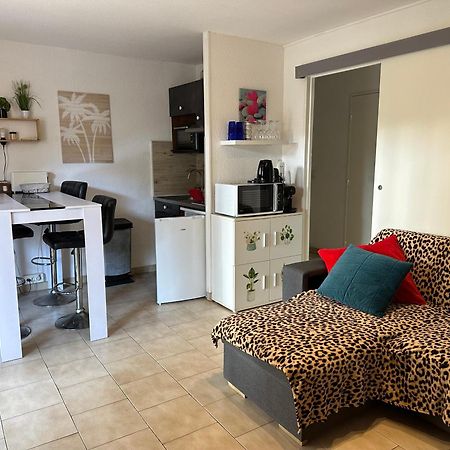 T2 Rdc A Canet En Roussillon Europa 4 Pers ,Piscine,Clim, Tennis, Parking Eksteriør bilde