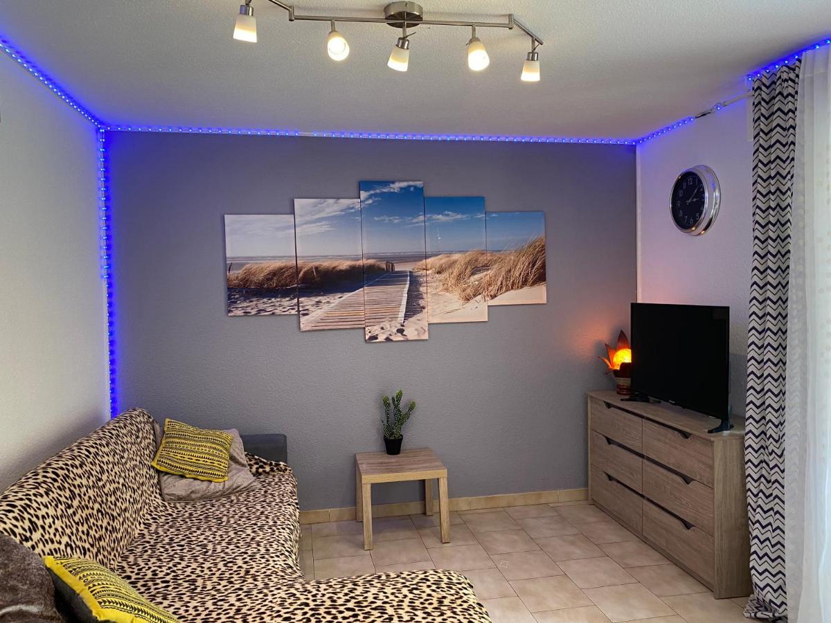 T2 Rdc A Canet En Roussillon Europa 4 Pers ,Piscine,Clim, Tennis, Parking Eksteriør bilde