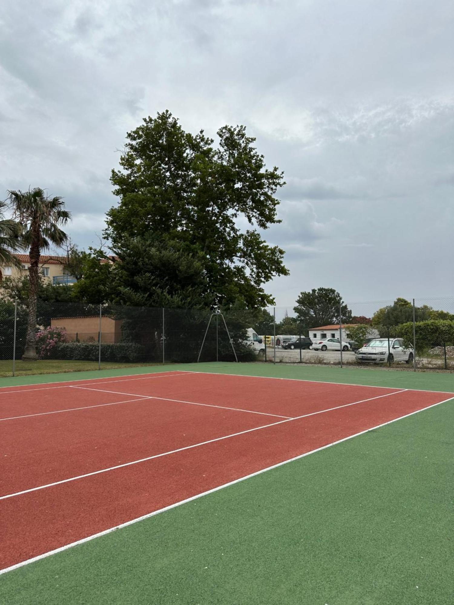 T2 Rdc A Canet En Roussillon Europa 4 Pers ,Piscine,Clim, Tennis, Parking Eksteriør bilde